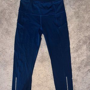 Lululemon Athleta True Navy Leggings 6